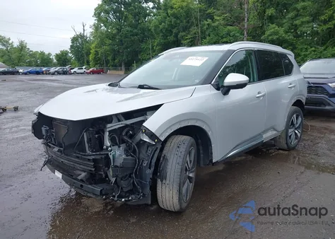 2021 Nissan Rogue Sl Intelligent Awd z USA, uszkodzony, nr VIN 5N1AT3CB0MC796789